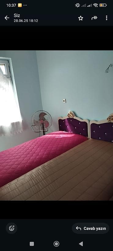 Дом и сад: Tek nəfərlik çarpayı dəsti - Ölçü: təxmini 90×190 sm (tək yataq — 2