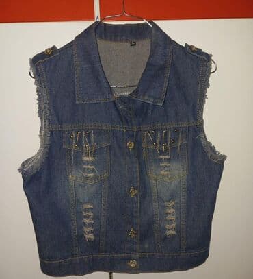 cins pencekler kisi ucun: Jilet, S, rəng - Göy — 1