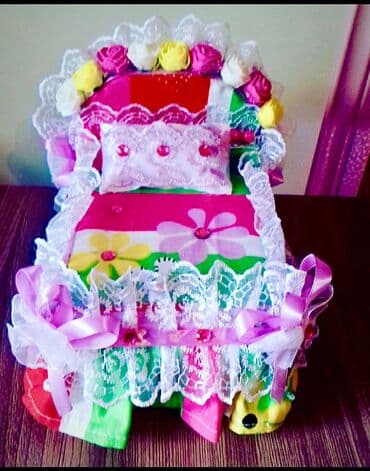 termo mebel: Məhsul: Əl işı miniatür mebel dəsti – kuklalar üçün yataq və divanlar — 10