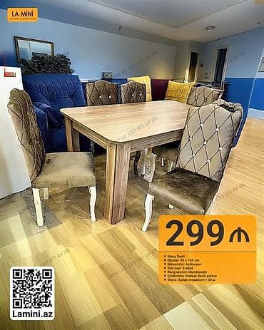 Masa dəsti – La Mini - Ölçülər: 90 × 160 sm - Mexanizm: Açılmayan — 1