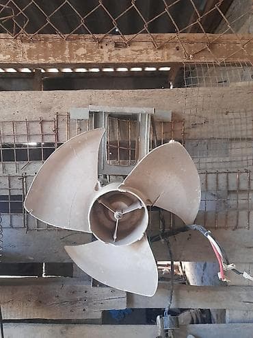 ventilyator satışı: Sənaye tipli divar ventilyatoru - Güclü metal karkas və montaj relsi — 1