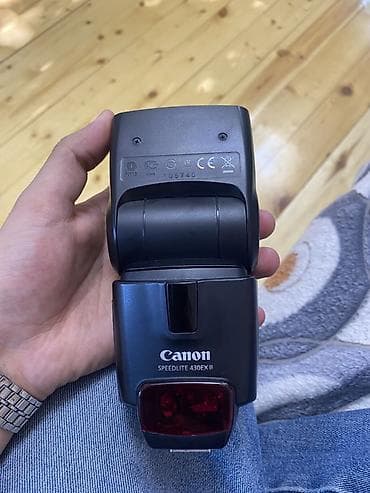 video reqstrator: Canon Speedlite 430EX II fotoaparat üçün xarici işıqlandırma - E-TTL/ — 2