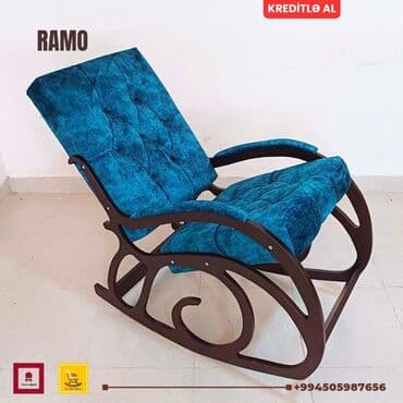 массажные кресло: Новый, Кресло-качалка, Ткань, Есть кредит, Бесплатная доставка на адрес — 2