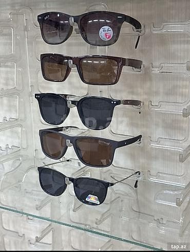 eynək vitrin: Məhsul: Eynək sərgiləmə stendi Təsvir: - Material: şəffaf, möhkəm — 3
