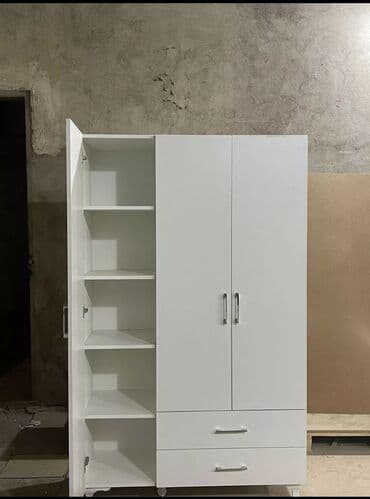 metbex şkaf: Новый, Распашной, 3 двери Прямой шкаф, Шкаф-вешалка, Россия — 2