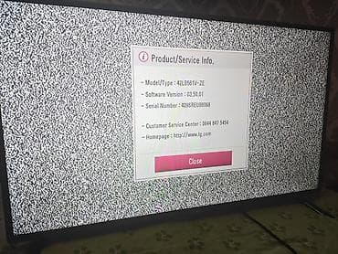 any box: 109 diaqonal LG TV 235 Azn — 2