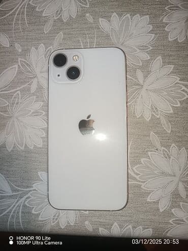 iphone x ekranı: IPhone 13, 128 GB, Ağ, Face ID, Simsiz şarj — 6