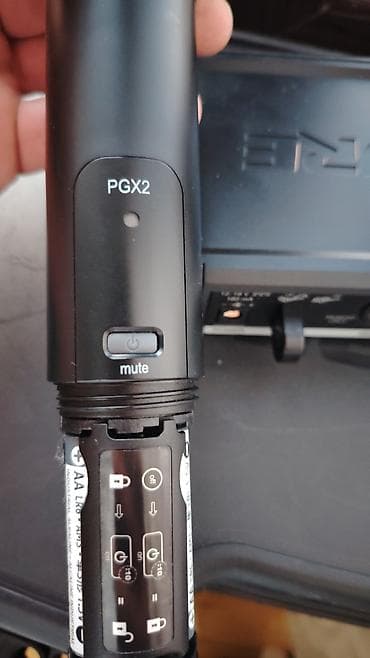 karaoke mikrofon bluetooth: Shure PGX Wireless vokal sistemi - Mikrofon: Shure PGX2 əl tipli — 5