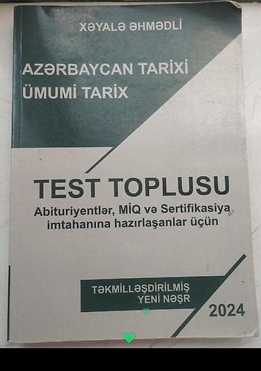 array informatika test toplusu pdf: Məhsul: “Azərbaycan tarixi, Ümumi tarix – Test Toplusu” Müəllif — 1