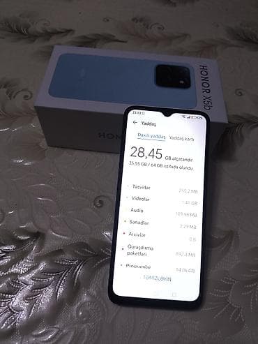 black shark 5 pro: Honor X5b, 64 GB, rəng - Qara — 3