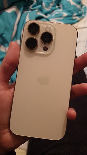 ikinci el telefon iphone: IPhone 16 Pro, 128 GB, Qızılı — 1