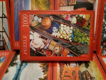 4000 elementli pazllar: Pazl. Puzzle. 1000 hissəli rusiya istehsali pazllar. Hazır yığılmış — 11