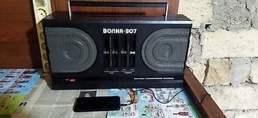 nlt plus electronics: QƏDİMİ ANTİK USELİTEL VOLNA - 307 portativ elektrofon (stereo) — 2