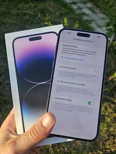 komputer ekranı: IPhone 14 Pro Max, 128 GB, Deep Purple, Face ID — 2