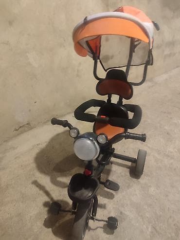 Велосипеды: Uşaq üçtəkərli velosipedi – günqoruyan tentli model - Rəng — 1