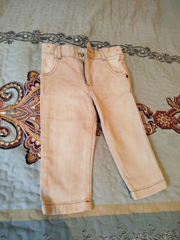 boyfriend salvar modelleri: Cins şalvar, Oğlan üçün, 1 - 2 yaş — 2