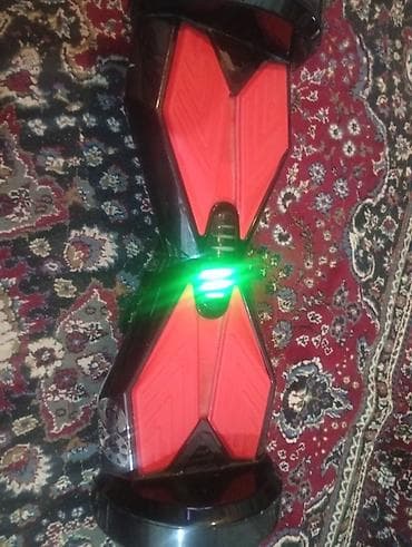 seqvay: Hovərbord / Özünü tarazlayan skuter - Rəng: qara korpus, qırmızı — 1