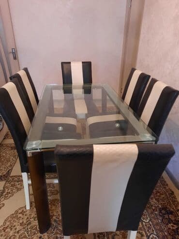 Mətbəx üçün, İşlənmiş, 6 stul lalafo.az -da Mətbəx üçün, İşlənmiş, 6 stul