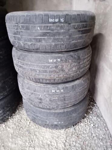 15 disk teker: Məhsul: Avtomobil şinləri (yay/normativ yol profilli) Ölçülər — 4