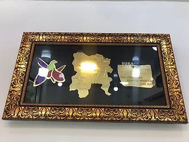 limon yağı qiymeti: Tablo hedıyelık tablo el ısıdı ıcınde şuşanın xerıtesı ve xarı bulbul — 1