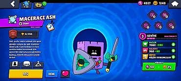 dim ingilis dili test toplusu 2025: Brawl Stars oyun hesabı – müxtəlif skinlər və inkişaf etdirilmiş — 9