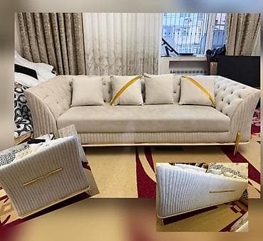 Divan, Açılmayan, Bazasız, Vеlur parça, Çatdırılma yoxdur