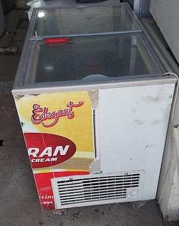 Şüşəli dondurucu