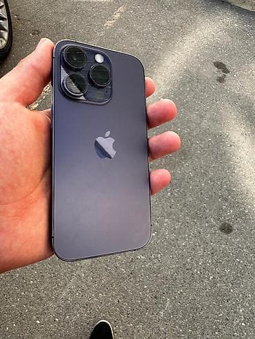 dubai iphone 15 pro: IPhone 14 Pro, 128 GB, Deep Purple, Face ID — 1