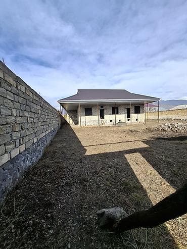 sabuncuda kreditle satilan heyet evleri: 4 otaqlı, 140 kv. m, Kredit yoxdur, Təmirsiz — 3