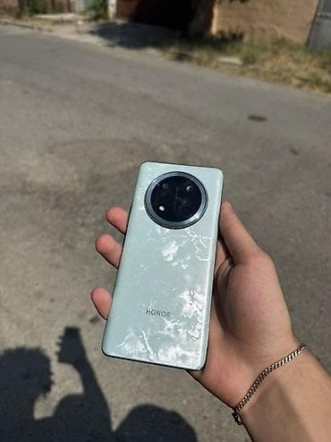 iphone 17 pro silver: Honor X9 5G, 128 GB, rəng - Mavi, Barmaq izi, İki sim kartlı — 1