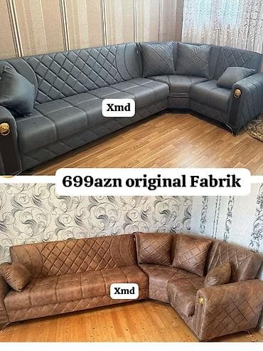 sultan kunc divan: Orijinal fabrik istehsalı künc divan dəsti - Model: künc divan (L — 1