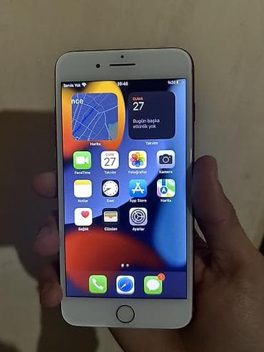 iphone 8 plus satilir: IPhone 7 Plus, 32 GB, Qırmızı, Barmaq izi — 6