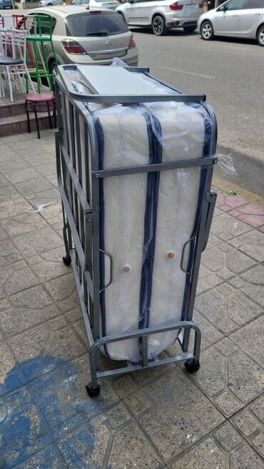 раскладушка с матрасом: Новый, Раскладушка с матрасом — 3