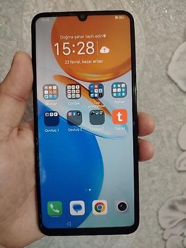 en ucuz laptop: Honor X7, 128 GB, rəng - Gümüşü, Barmaq izi, Face ID — 5