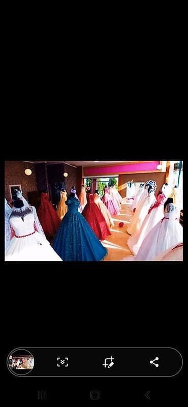 Kommersiya daşınmaz əmlakı: Məhsul: Qız toyu/nishan üçün dəbdəbəli libaslar və aksesuarlar hazir — 4