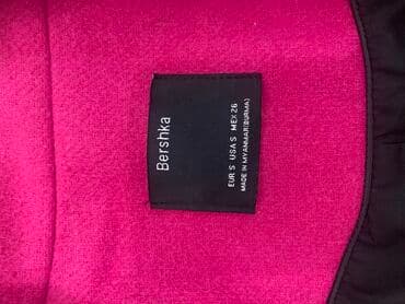 qadınlar üçün təbii dublyonkalar: Palto, Bershka, S, rəng - Çəhrayı — 2