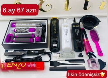 firca: 6 ay 67 azn ✅🔮 Kreditlə keratin seti🤩 2 ədəd fen🔸 Keratin🔸 Enzo — 1