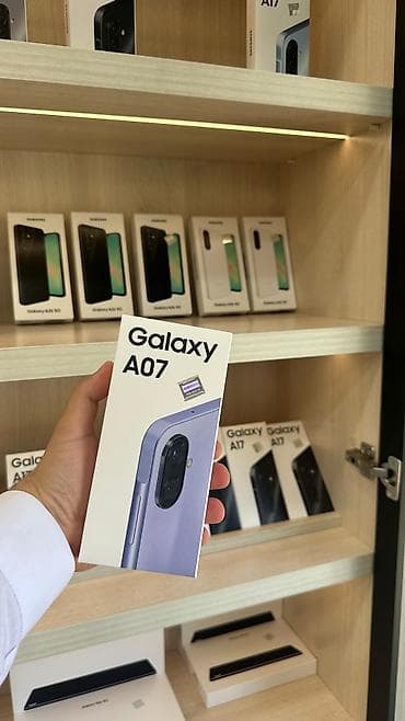blu: Samsung Galaxy A07, 128 GB, rəng - Bənövşəyi, İki sim kartlı — 1