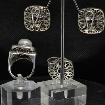 qizillarin qiymeti 2022: Dəstə daxildir: Üzük, Gümüş — 4