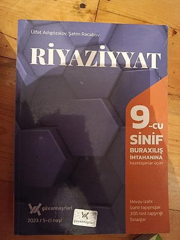 Riyaziyyat 9cu sinif guven test toplusu