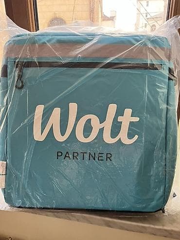 Сумки для курьеров: Wolt Partner çatdırılma çantası – termo izolyasiyalı, kvadrat formalı — 6