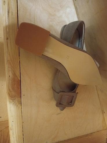 ayaqq: Qadın ayaqqabısı – klassik balerina/pump üslubu - Rəng: boz-bej — 2