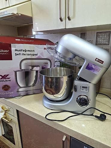 Silver SL6393 stasionar mətbəx mikseri - Güclü mator (qutuda: 1300W — 1