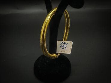 qizil qolbaglar: Браслет, Желтое золото, 750 проба — 2