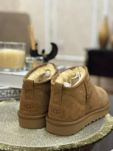 qadın üçün qış idman çəkmələri: Uqqilər, Ölçü: 40, rəng - Qəhvəyi, Yeni — 2