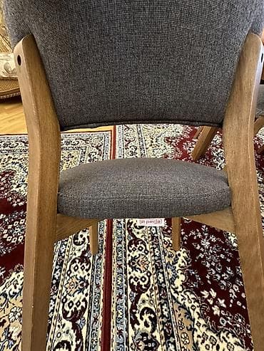 Mətbəx üçün, Açılmayan, Dördbucaq masa, 4 stul — 3