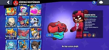 brawl stars pulsuz hesablar: Brawl stars hesabı 43k+ 2022de açılıb çoz degerli kostumler var — 9