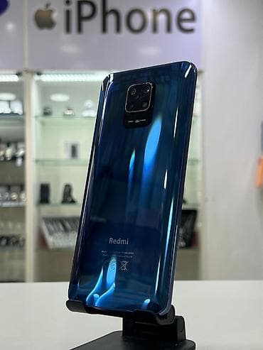 Redmi Note 9 Pro, 128 GB, rəng - Mavi, Barmaq izi