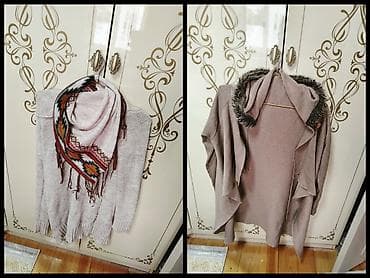 Donlar: Qadın üst geyimləri dəsti - 2 ədəd isti, rahat kardiqan və 1 ədəd — 1