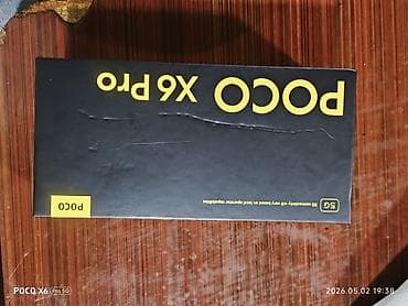poko x5 pro: Poco X6 Pro 5G, 512 GB, rəng - Qara, Sensor — 8